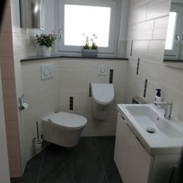 Foto eines neuen Badezimmers